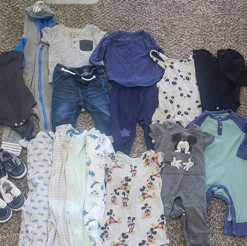Boys 6-9 month lot